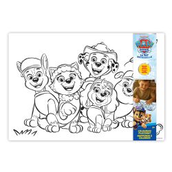 NAPPERON À COLORIER - PAT' PATROUILLE